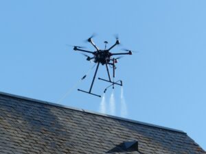 Drone agricole pulvérisateur